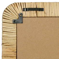 Miroir rectangle en rotin 60x80cm - Tulum