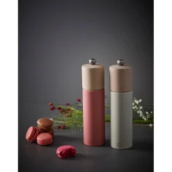 Moulin à sel blanc plume h21.5cm - Boreal