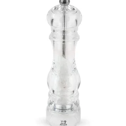 Moulin à sel nancy en acrylique transparent 22cm