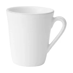 Mug americain en faïence blanc