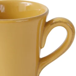 Mug americain en faïence moutarde 50cl