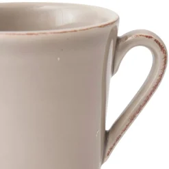 Mug americain en faïence mastic