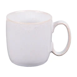 Mug en grès beige 38cl - Elyas