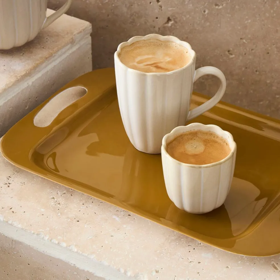 Mug en grès écru 30cl - Romancero