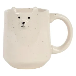 Mug en grès ourson blanc 35cl - Sweetdream