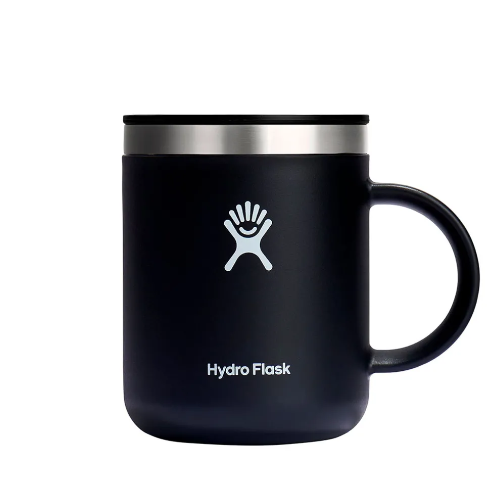 Mug isotherme avec poignée noir 355ml