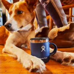 Mug isotherme avec poignée noir 355ml