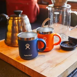 Mug isotherme avec poignée noir 355ml