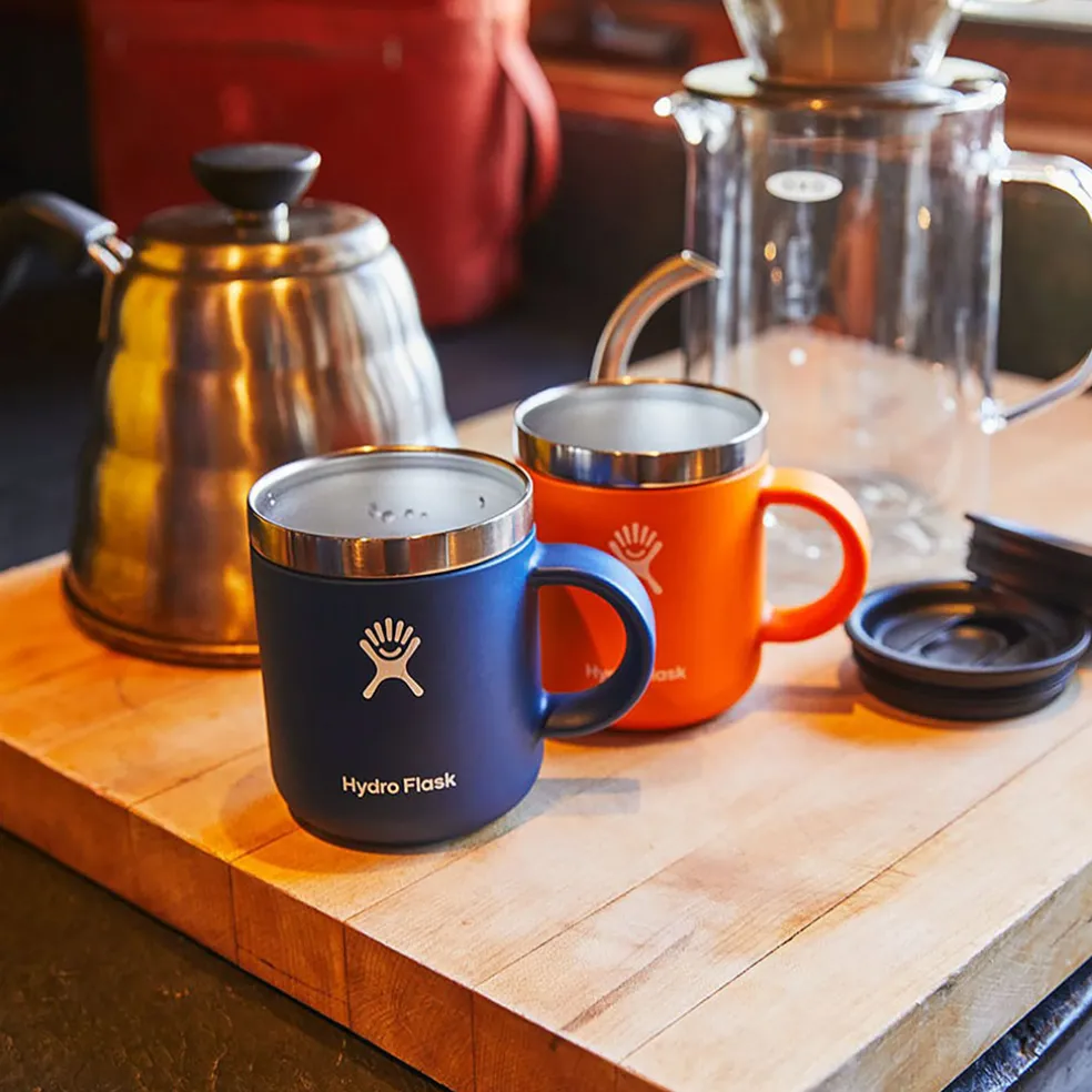 Mug isotherme avec poignée noir 355ml