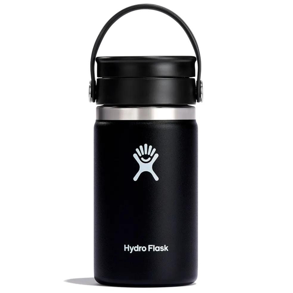 Mug isotherme bouchon flex noir 355ml
