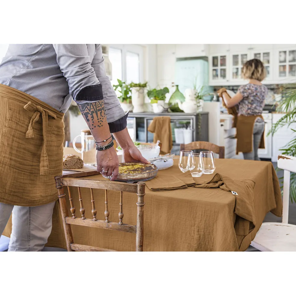 Nappe camel 150x250cm - Gaia