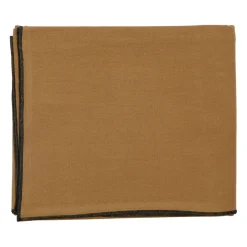 Nappe corino tabac 320x160cm coton lavé 170g/m2