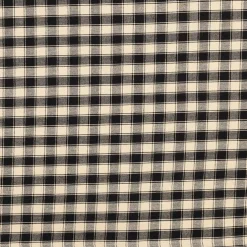 Nappe en coton noir 250x150cm - Campagne