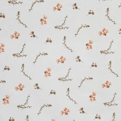 Nappe en coton rose et vert 250x160cm - Louise