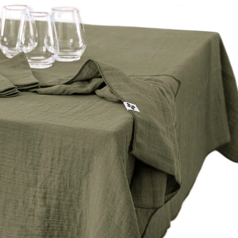 Nappe romarin 150x250cm - Gaia