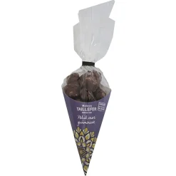 Nounours guimauve enrobee chocolat lait cornet 120g