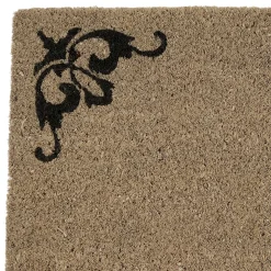 Paillasson basse cour en coco naturel 73x43cm