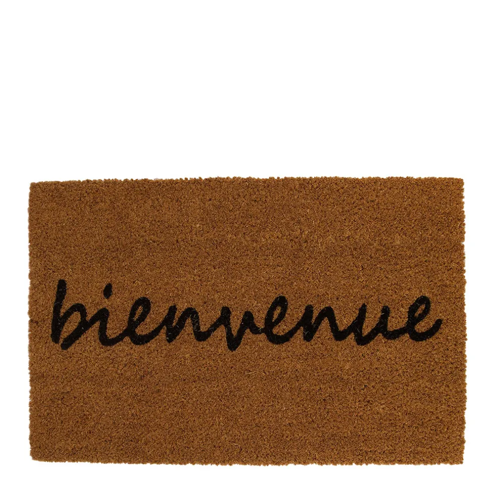 Paillasson en coco 58x38cm - Bienvenue