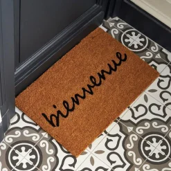 Paillasson en coco 58x38cm - Bienvenue