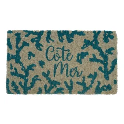 Paillasson estran bleu