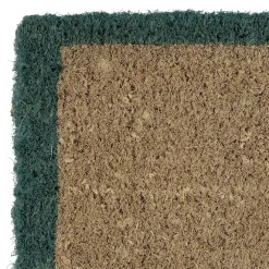 Paillasson maison ensoleillée bleu 73x43cm