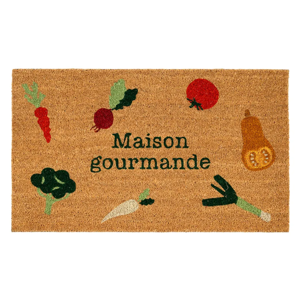 Paillasson Maison gourmande naturel 73x43cm - P'tit Légume