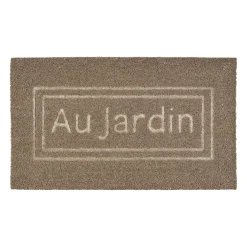 Paillasson "au jardin" en coco naturel 73x43cm - Au Jardin