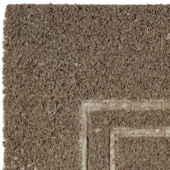 Paillasson "au jardin" en coco naturel 73x43cm - Au Jardin