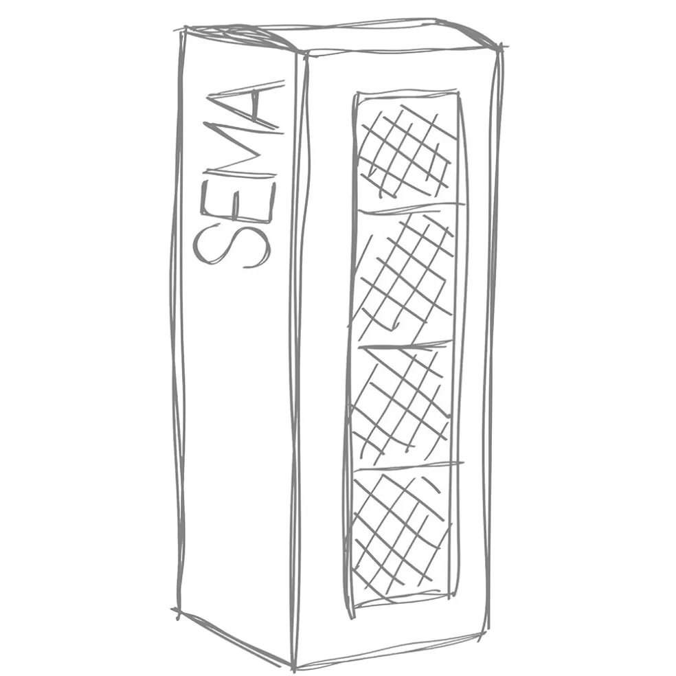 Paille avec brosse x4 dilacia h15.5cm en verre borosilicate