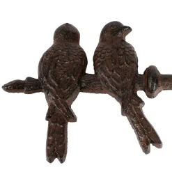 Paire d'embouts fauvette acc-rideau Naturel en Fonte