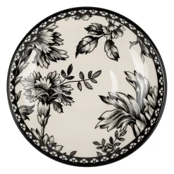 Paire tasse et coupelle café en faïence noir 22cl - Lison