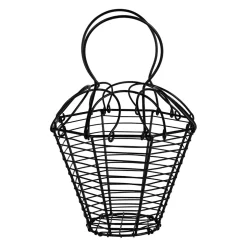 Panier en fer noir d20cm - Reserve