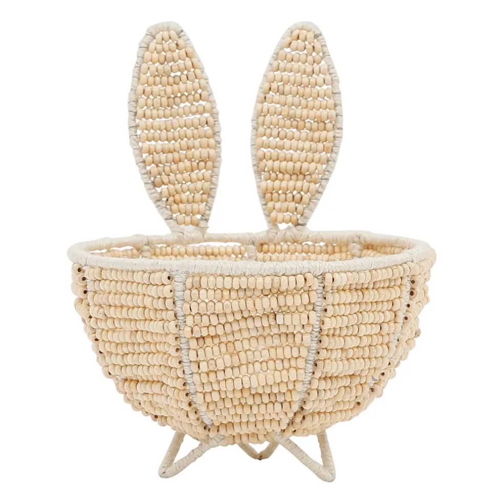 Panier en manguier et fer naturel - Floréal