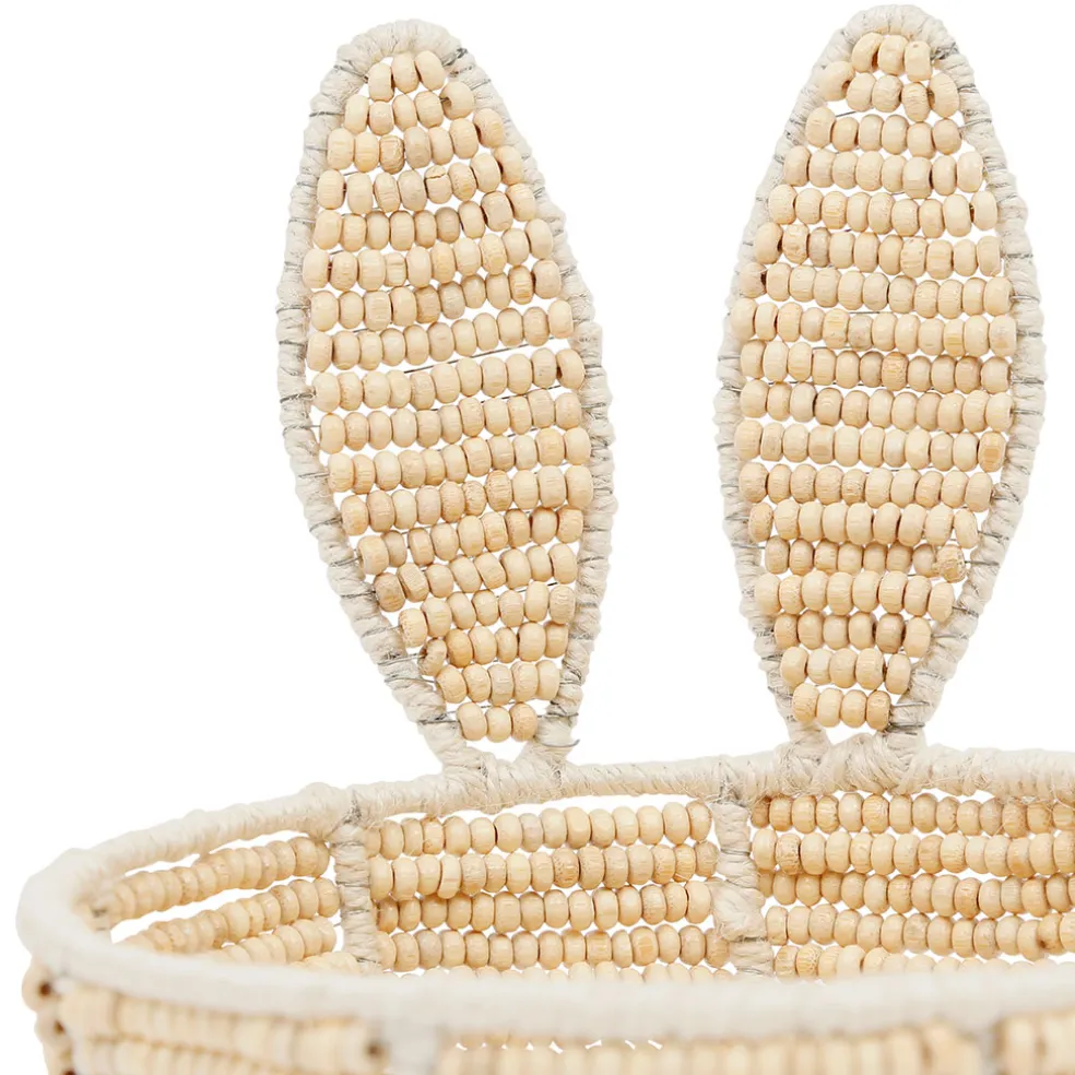 Panier en manguier et fer naturel - Floréal