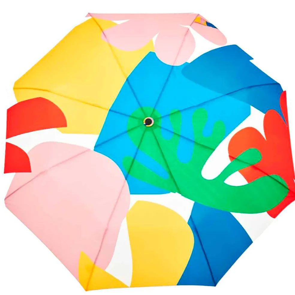 Parapluie compact manche tête de canard matisse