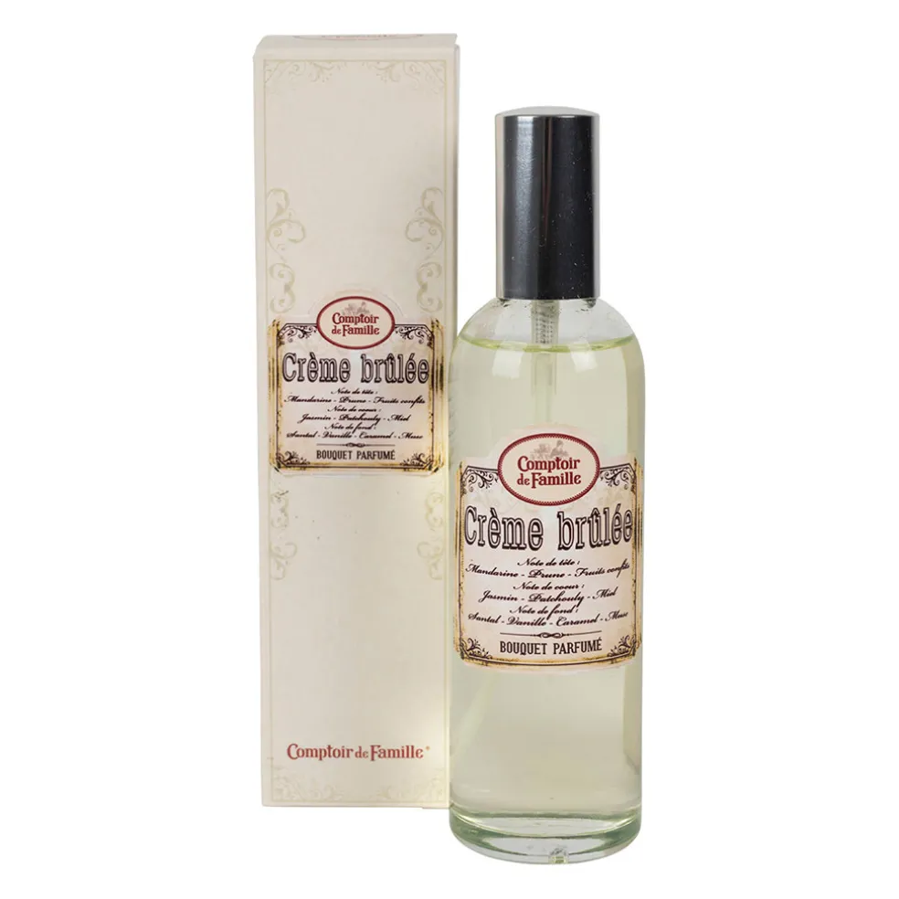 Parfum d'ambiance crème brûlée 100ml