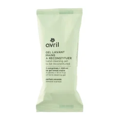 Pastille gel lavant mains à reconstituer parfum amande 300ml