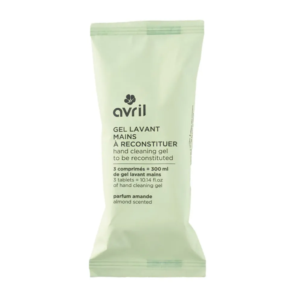 Pastille gel lavant mains à reconstituer parfum amande 300ml