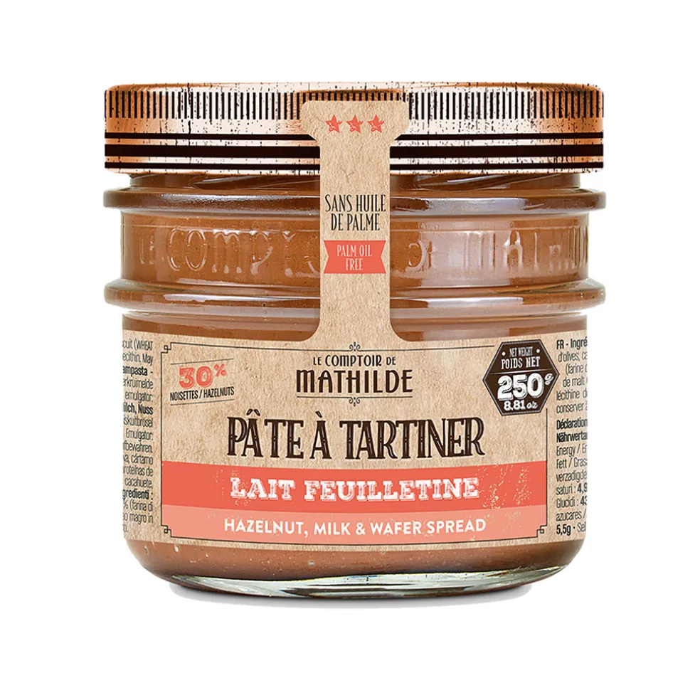 Pate à tartiner lait feuilletine 250g