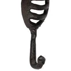 Patere abeille en fonte brun - Abeille