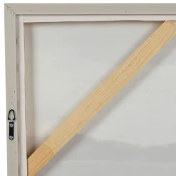 Peinture encadrée estran beige 140x70cm