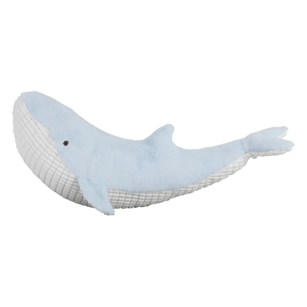 Peluche baleine en tissu bleu ciel - Eté A La Mer