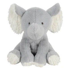 Peluche éléphant en tissu gris - Zawadi
