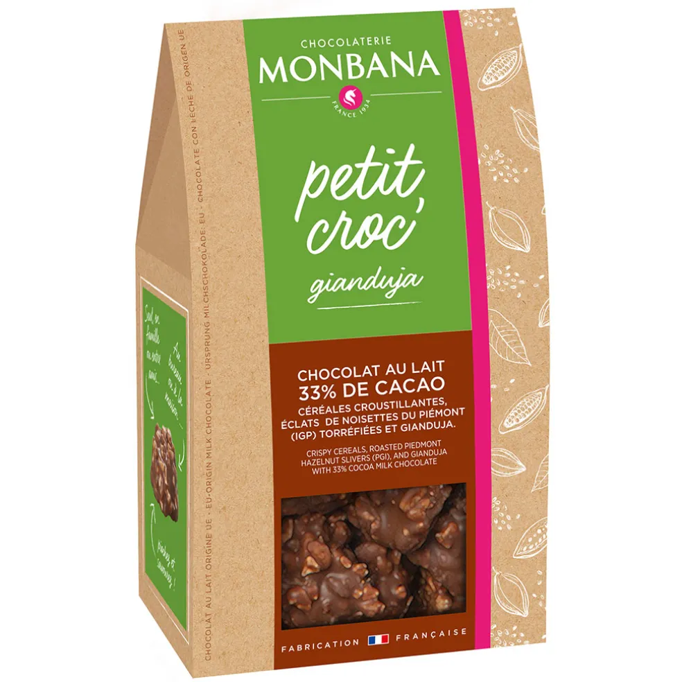 Petit croc' lait gianduja 120g