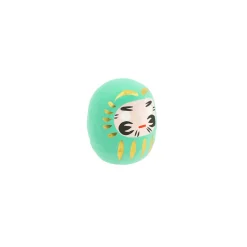 Petit daruma turquoise réussite scolaire