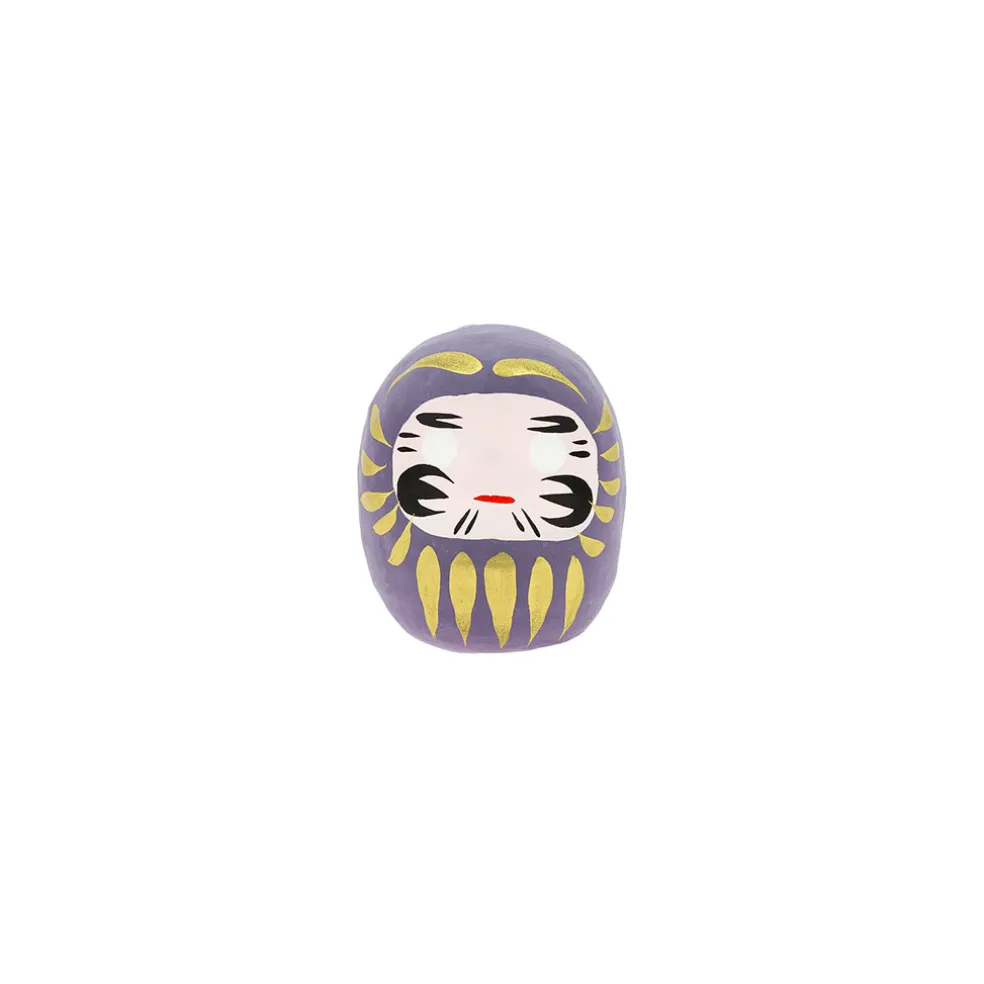 Petit daruma violet longévité
