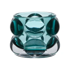Photophore en verre émeraude h6.5cm - Tanri