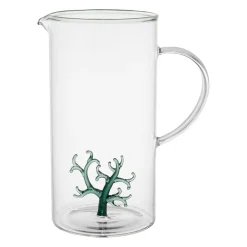 Pichet corail en verre 1.3L - Océan