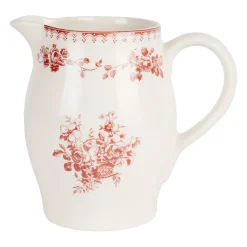 Pichet en faïence bordeaux 1.3L - Faustine