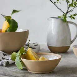 Pichet en grès blanc 1.9L - Jade